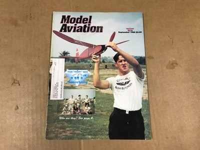 Vintage Model Aviation Magazine - September 1996