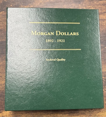 Empty Littleton Archival Quality Album Morgan Dollars 1892-1921 LCA9