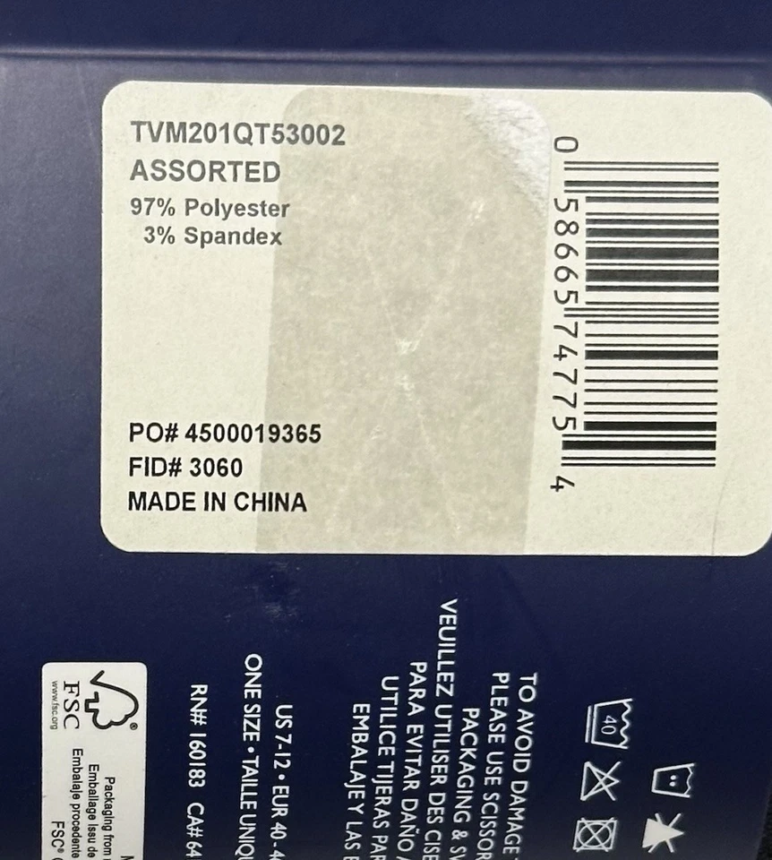 Tommy Hilfiger 6 pares de calcetines acolchados corte cuarto negro/gris bandera logotipo Foto 4 de 4