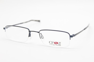 NEW CONCEPT FLEX CHARMANT CFX CX11401 COLOR-BL BLUE AUTHENTIC EYEGLASSES 52-20