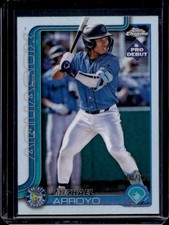 2025 Topps Pro Debut Michael Arroyo Chrome Refractor #/199