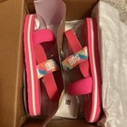 UGG Girls Sandals Zuma Sling Hot Pink size 5 Youth Slides Summer Shoes New — photo 1