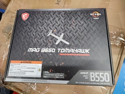 MSI MAG B550 TOMAHAWK motherboard ATX [AMD B550 chipset]