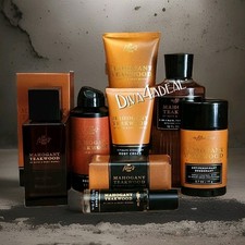 Bath  Body Works MAHOGANY TEAKWOOD 3.4 FL OZ Cologne 8PC Men's Collection Set