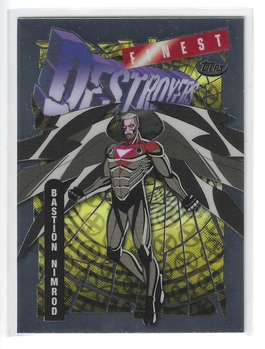 2025 TOPPS FINEST X-MEN '97 #90 BASTION NIMROD RARE SSP