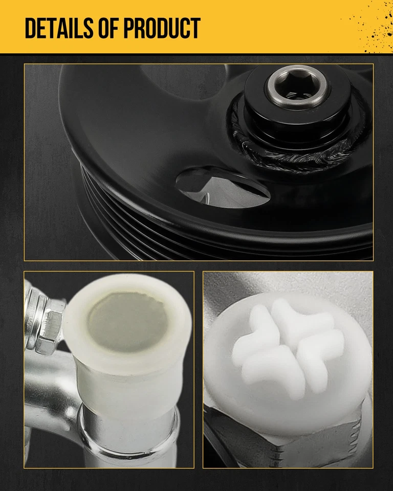 Bomba de dirección asistida para Dodge Dakota 2005-2007 y Mitsubishi Raider 2006-2007 Foto 4 de 4