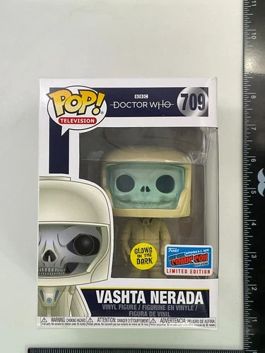 Funko Pop! Television Doctor Who #709 Vashta Nerada NYCC 2018 Glow GITD -CN J2