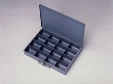 Durham 16-Compartment Extra Drawer Metal Case Storage Box - 209-95