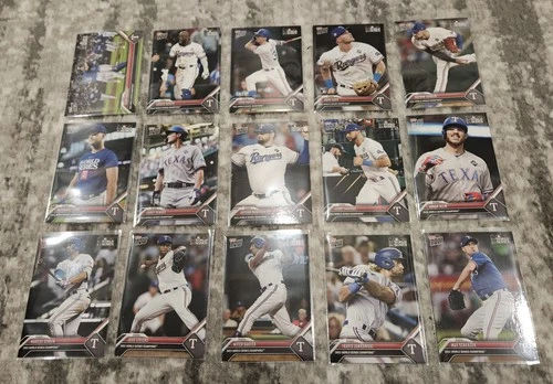 2023 World Series Champions - Texas Rangers - MLB TOPPS NOW® 15-Card Team Set
