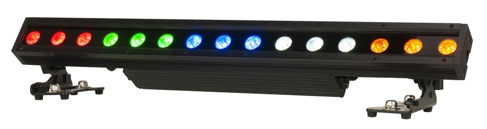 American DJ 15 Hex Bar IP Outdoor RGBAW+UV LED DMX Strip Wash Light+Fogger+Cable - Image 2 of 4