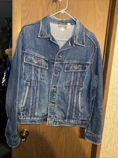 Vintage 80s Dickies Denim Jacket Men s MED Heritage Barn Chore Workwear USA