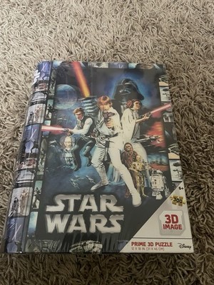 Star Wars 3D Puzzle 300 Pc Lenticular Jigsaw A New Hope Collector Metal Book Tin