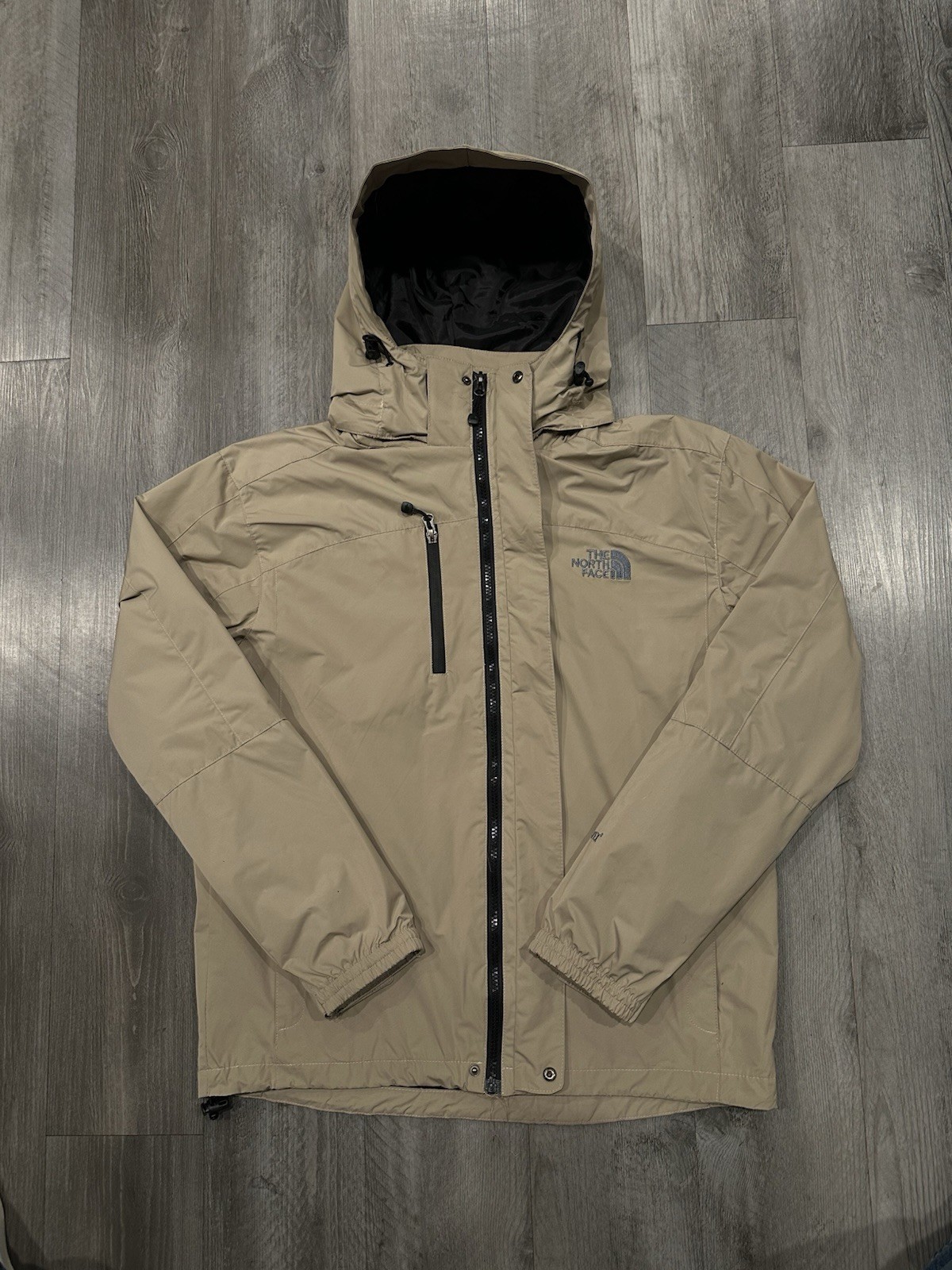Vintage The North Face Summit Series Jacket Mens M Beige  Gore-Tex Parka Hooded