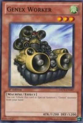 Genex Worker - DREV-EN097 - Common - Unlimited Edition - Moderately Played - Due