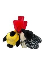 Wild Republic Audubon Birds Plush Set Lot Red Cardinal Yellow finch Duck
