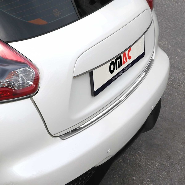 Ladekantenschutz StoßStange FüR Nissan Juke I 2015-2019 Facelift Edelstahl Chrom-image