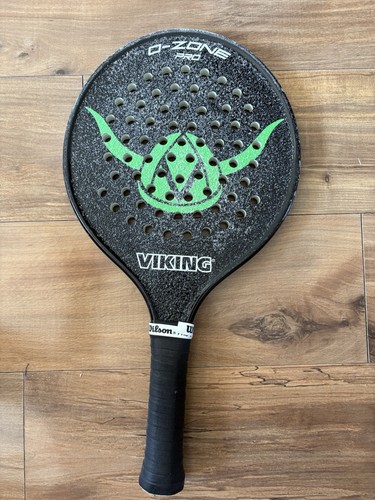Viking O-ZONE Pro  Paddle Ball 375g Tennis Platform Paddle Racquet OZONE - GREEN
