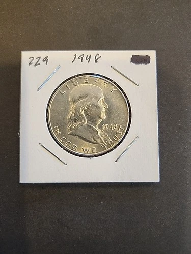 1948 Franklin Half About Uncirculated