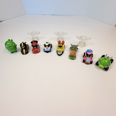 Angry Birds Go! Bundle Rovio Go-Cart 8 Vehicle Racers Rare Telepods Cars