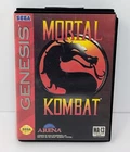 Mortal Kombat (Sega Genesis, 1993) Complete w/ Case & Manual - Tested!