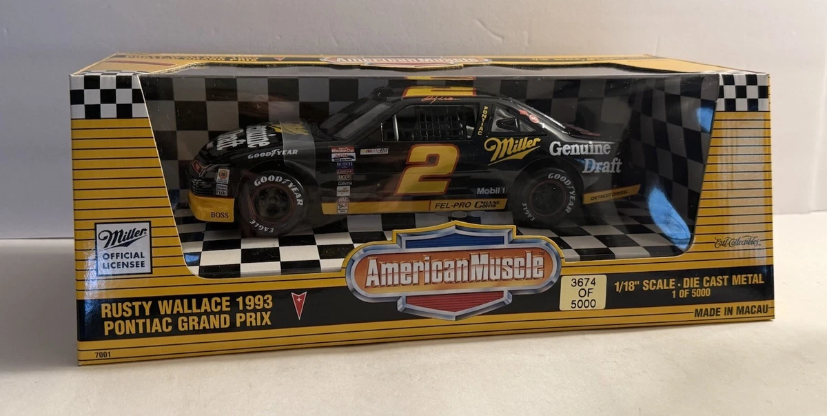 Rusty Wallace 1:18 Scale Diecast NASCAR Racecars for sale | eBay display picture 1