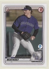 2020 Bowman Draft 1st Edition Sam Weatherly #BD-109 6tw