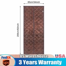 Magnetic Thermal Insulated Door Curtain Insulated Door Curtain Waterproof PVC