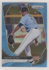 2020 Panini Prizm Mega Box Carolina Blue Prizm Justin Dunn #44 00q0