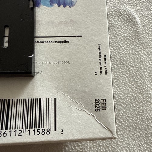 HP 61XL/61 Wysokowydajne czarno-trójkolorowe wkłady atramentowe CZ138FN Exp. 2/2025 - Zdjęcie 3 z 3