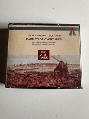Georg Philipp Telemann  Darmstadt Overtures / Cofanetto 2 CD / Teldec