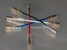 Headshell Kabel Set | sauerstofffreie Kupferkabel 6N-OFC - Vergoldete Kontakte 