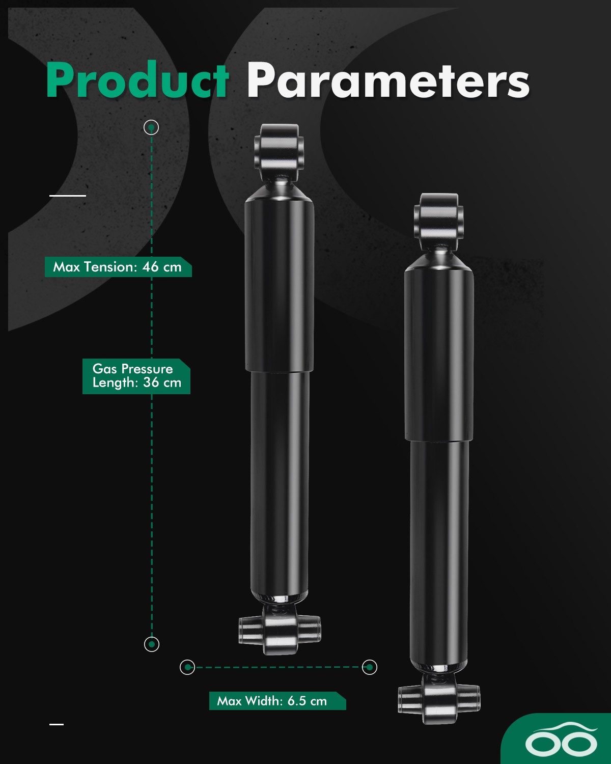 Rear Pair Left Right Shocks Struts For Mazda MPV 2000-2006 RWD 37244