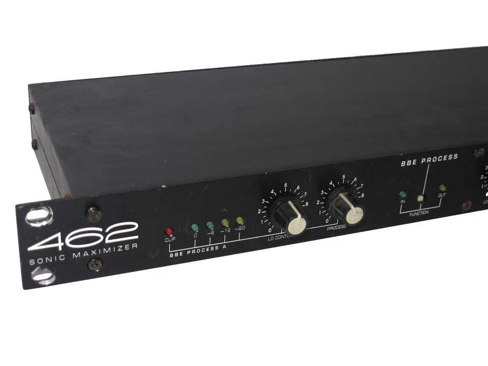 BBE 462 声波最大化机机架安装立体声 2 通道信号处理器已测试 — 第 2/4 张图片