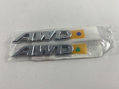 Genuine 2019-2022 Toyota RAV4 AWD Chrome Badge Emblem Set (PT413-42193-00) OEM