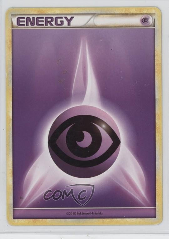 Psychic Energy (2010) Pokémon Miscellaneous Promo & Energies 1997