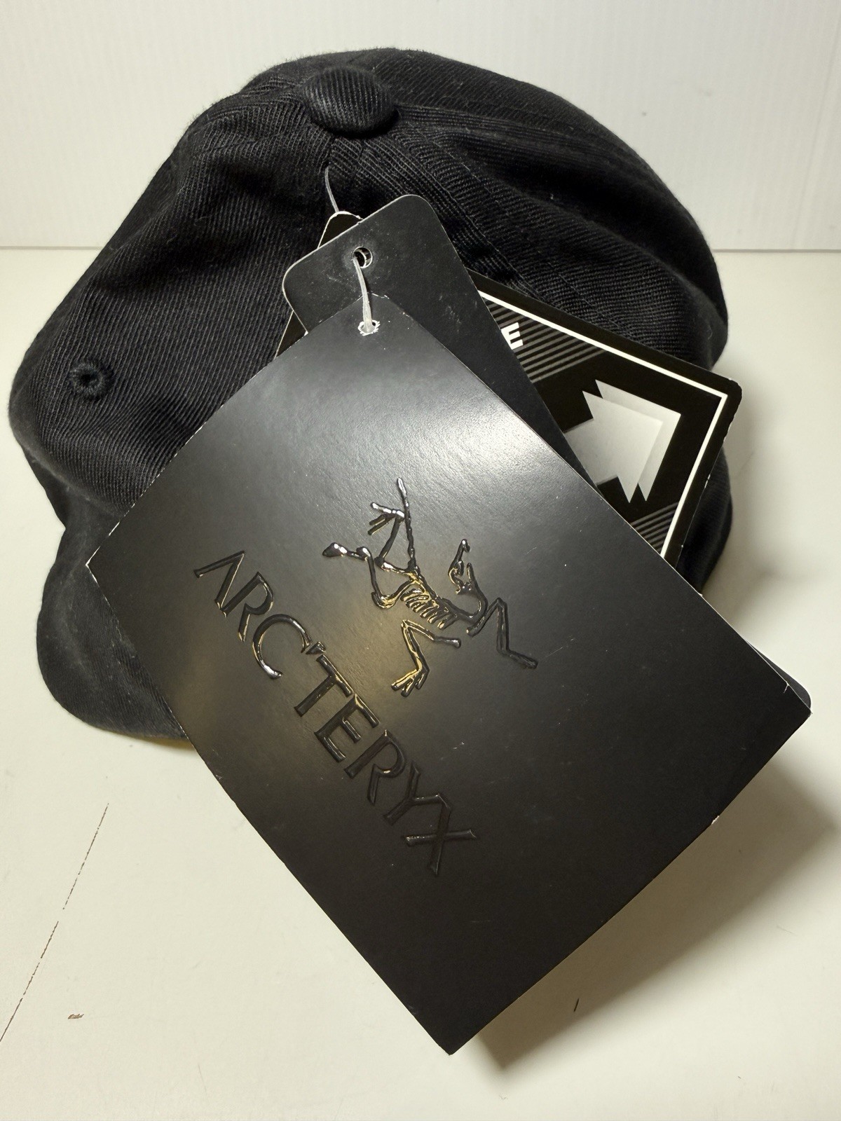 Rare Jackson Hole 50th Anniversary x Arcteryx Hat Flexfit Black NWT L/XL 60cm image 3