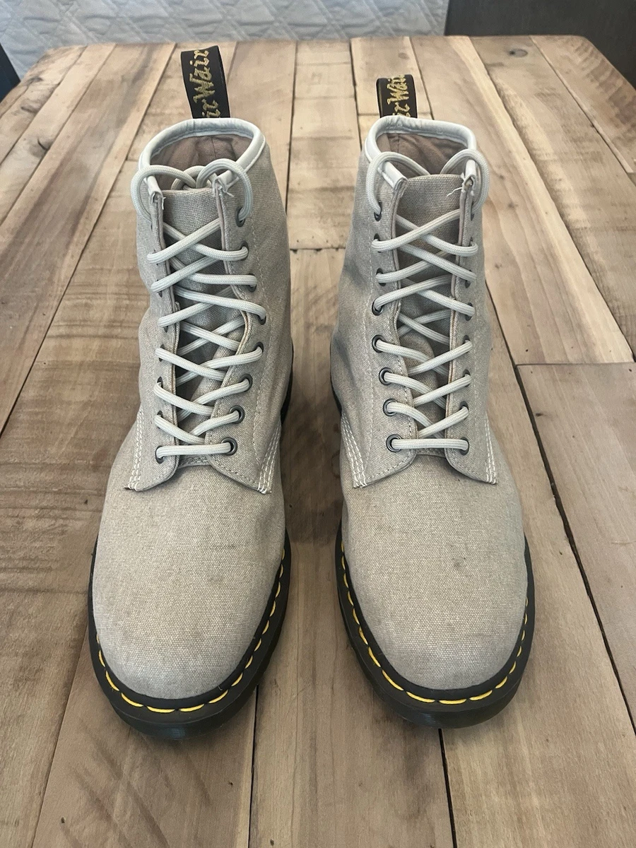 Dr Martens Grey Beige Suede Crewson Size 10/EU 42 Dr martens grey suede - Gem main image 2