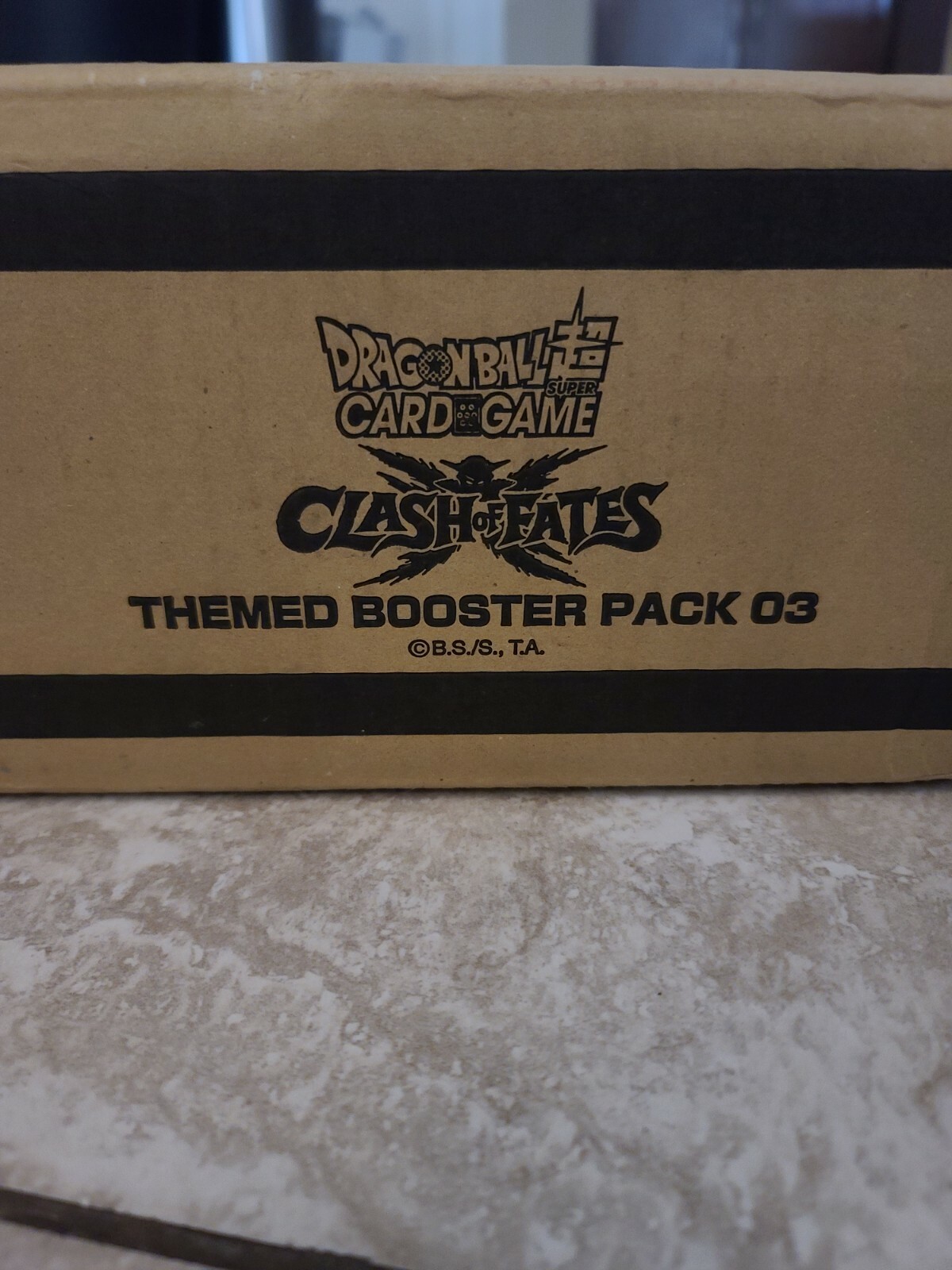 Dragon Ball Super DBS Clash Of Fates Booster Box CASE TB03 SEALED 12 Boxs! minty