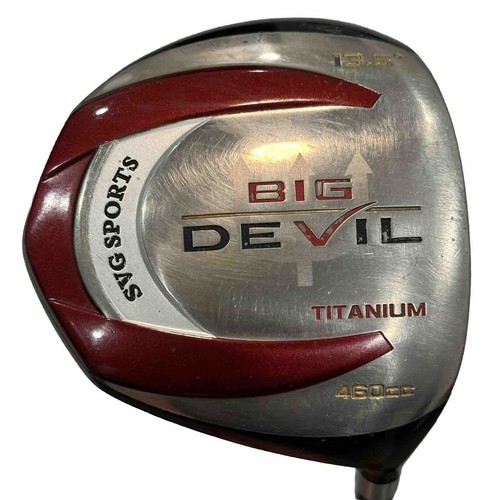 SVG Sports -Big Devil- 13.5° Titanium Driver 460cc Pro 80 Flex Graphite 42.5” RH