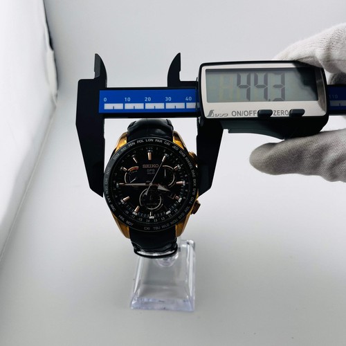 Seiko Astron 8X53-0AF0-2 GPS Solar Novak Djokovic Spare belt included 44.3mm - Picture 10 of 24