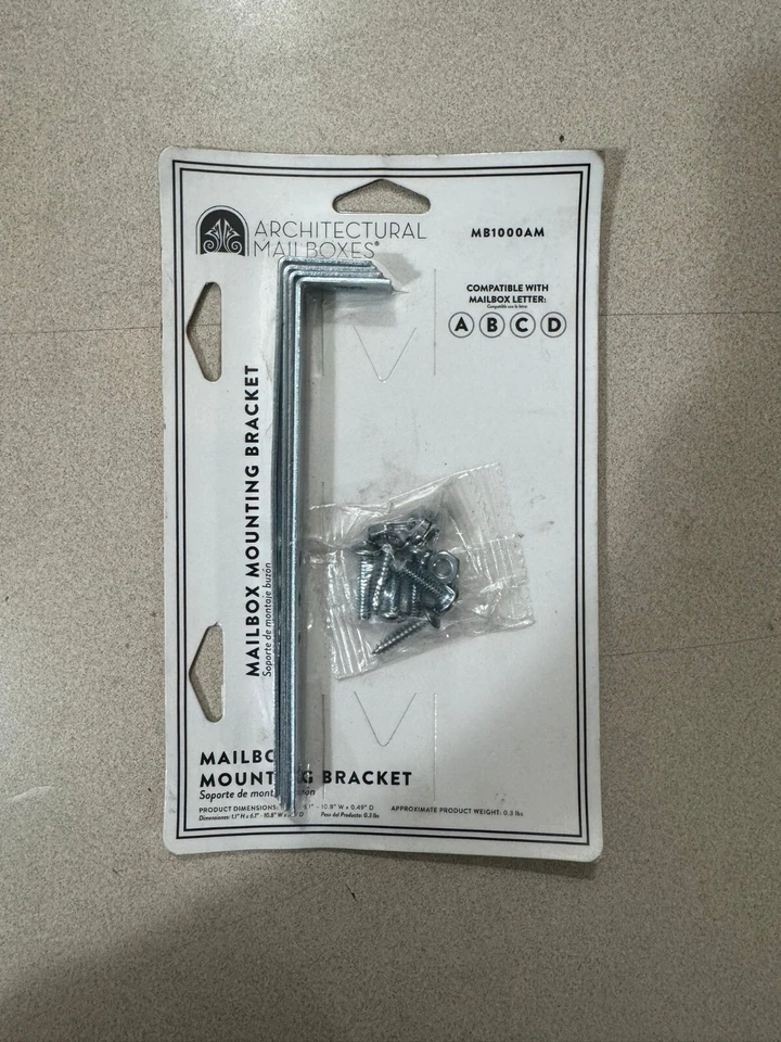 Architectural Mailboxes Mailbox Mounting Bracket MB1000AM - Image 4 of 4