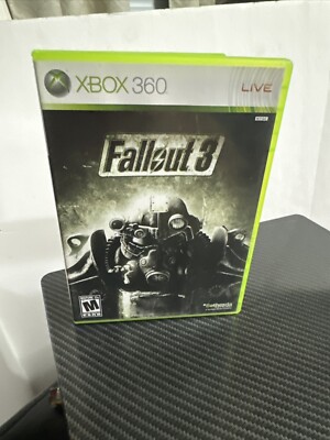 Fallout 3 (Microsoft Xbox 360, 2009) Complete CIB with Manual Tested
