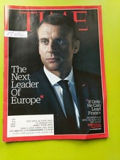 TIME MAGAZINE NOVEMBER 20 2017 THE NEXT LEADER OF EUROPE EMMANUEL MACRON Mint 
