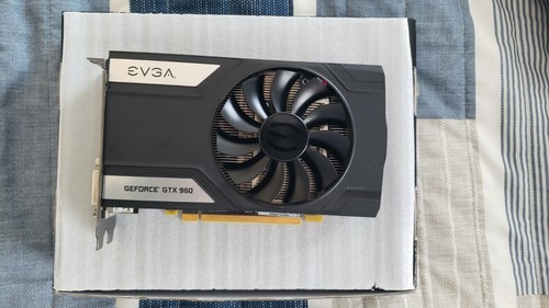 Evga Geforce Gtx 960 Sc Gaming 2gb Gddr5 128 Bit Video Card Not Working Code 43 Ebay