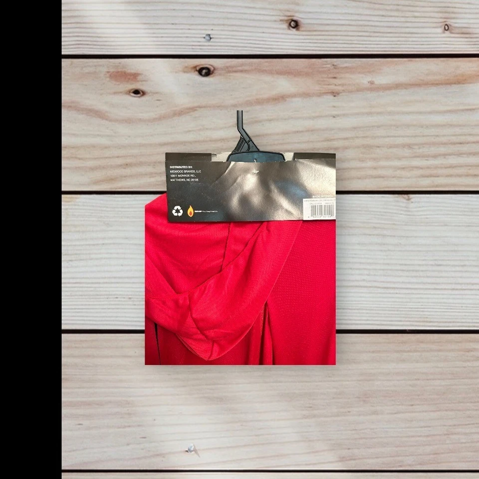 Disfraz de Halloween para niños dragón ninja mediano 8-10 sin máscara rojo negro Foto 3 de 4