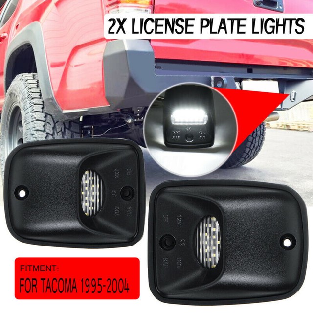 2pcs 18LED Rear License Plate Light White Fit For Toyota 9504 T100 9398 eBay