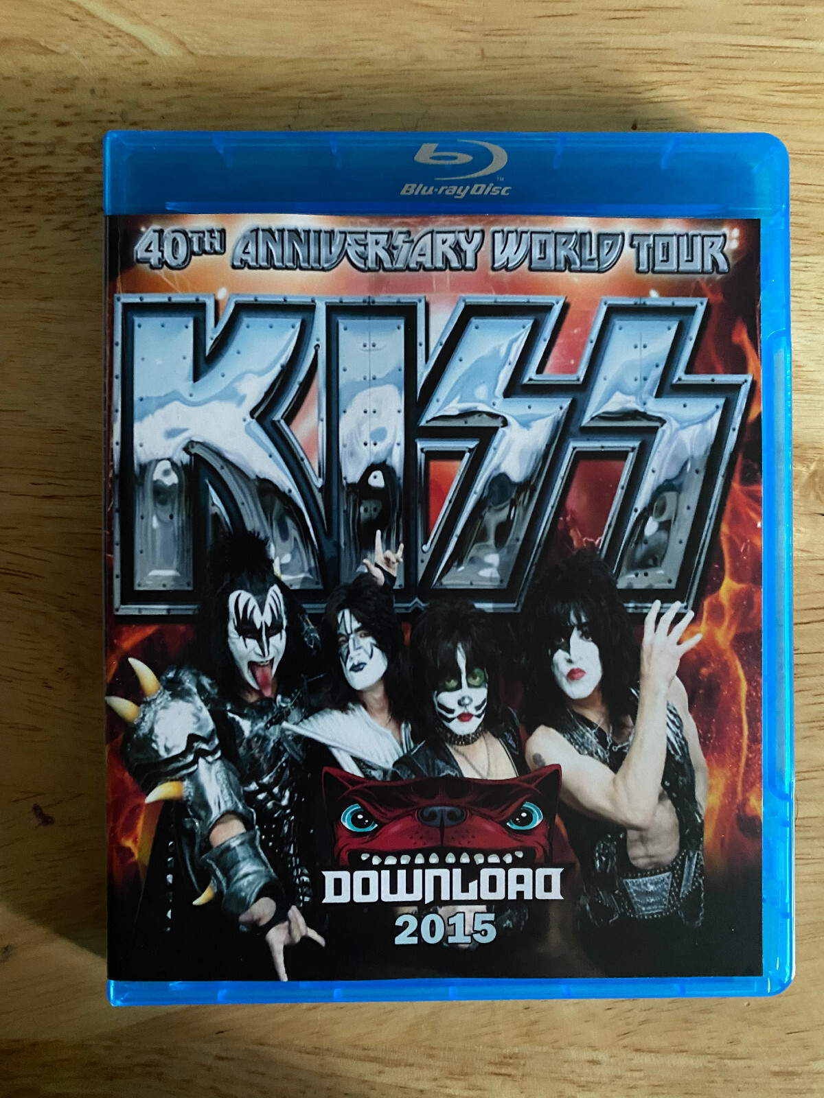 Kiss - Live at Download 2015 Blu-ray Gene Simmons Paul Stanley Tommy Thayer