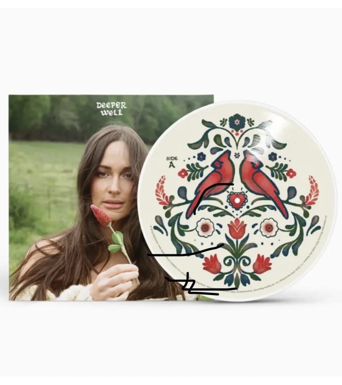 Kacey Musgraves DEEPER WELL VINYL (LIMITEDEDITION Cardinal Picture LP