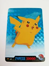 Pokémon PIKACHU Pocket Monsters Holo Prism Vending Sticker
