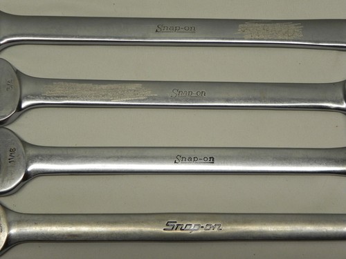 Snap-On 11 Piece 12 Point SAE Flank Drive Combination Wrenches OEX Series - Picture 3 of 20
